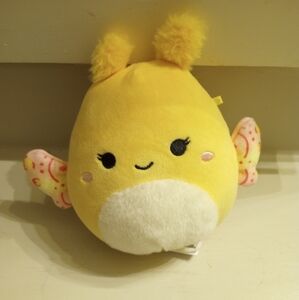 Squishmallows Miry The Yellow Moth Mini Plush Rare
